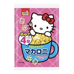 Pâtes Macaroni Hello Kitty...