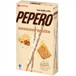 Pepero White Sesame 37G LOTTE