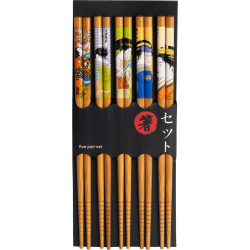 Chopsticks Set Geisha 5p...