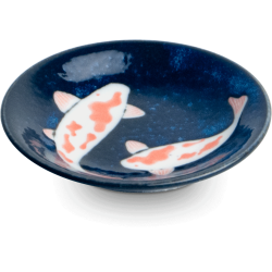 Sauce Dish Koi - 9x1.5cm