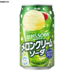 Calpis Soda Melon Cream...