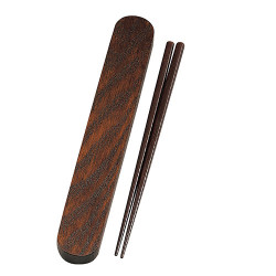 Wooden Chopsticks with Case...