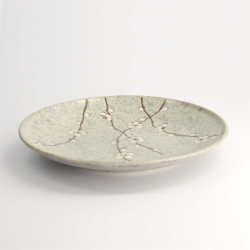 Grey Soshun Plate 26x3.4cm