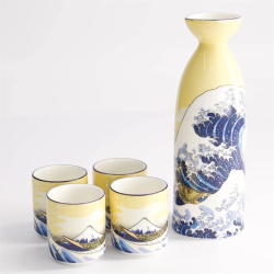 SET Sake Hokusai BIG 5Pcs