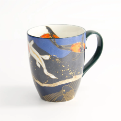 Kawaii Goldfish Blue Mug...