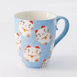 Mug Maneki neko Blue 380ML