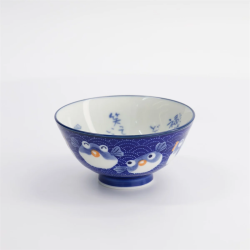 Small Rice Bowl Fugu Dark...