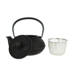 Cast Iron Teapot Ginkgo...