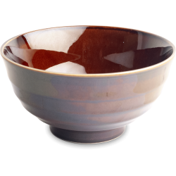 Udon Bowl Iro Brown -...