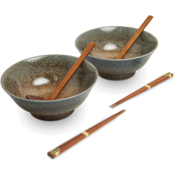 SET 2 Ramen Bowls Ramen Ki...