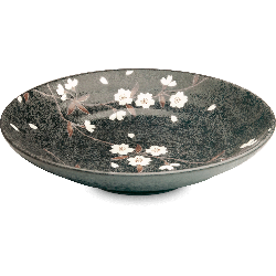 Assiette Creuse Sakura Gris...