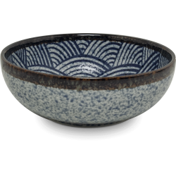 Flat Bowl Seigaiha Wave -...