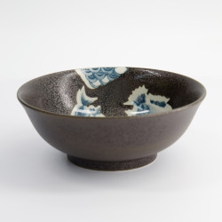 Ramen Bowl Fugu Brown -...