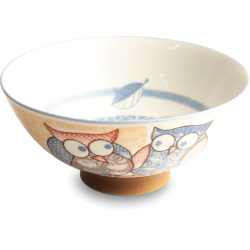 Grand Bol Riz Hibou -...