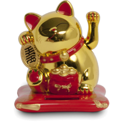 Manekineko Solar Golden 10cm
