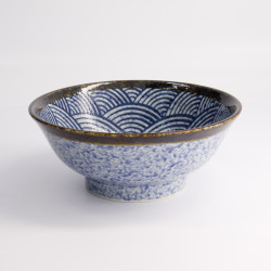 Ramen Bowl Seigaiha Wave -...