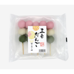 Kushi dango tricolores...