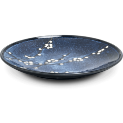 Assiette Hana Bleu Prunier...