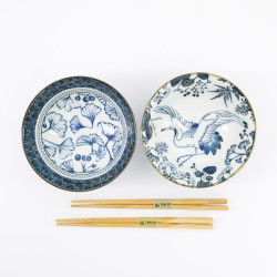 Set 2 Bols Riz Grue &...