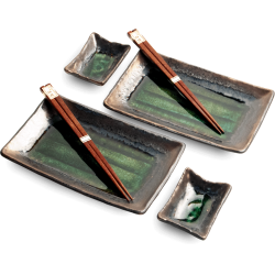 SET à Sushi Vert & Marron...