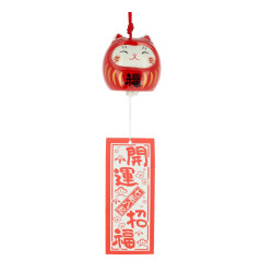 Cloche FURIN Neko Daruma