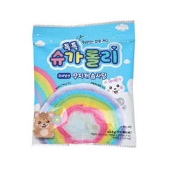 Barbe à Papa Arc-en-ciel...