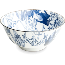 Bol Origami Bleu - 15*7cm...