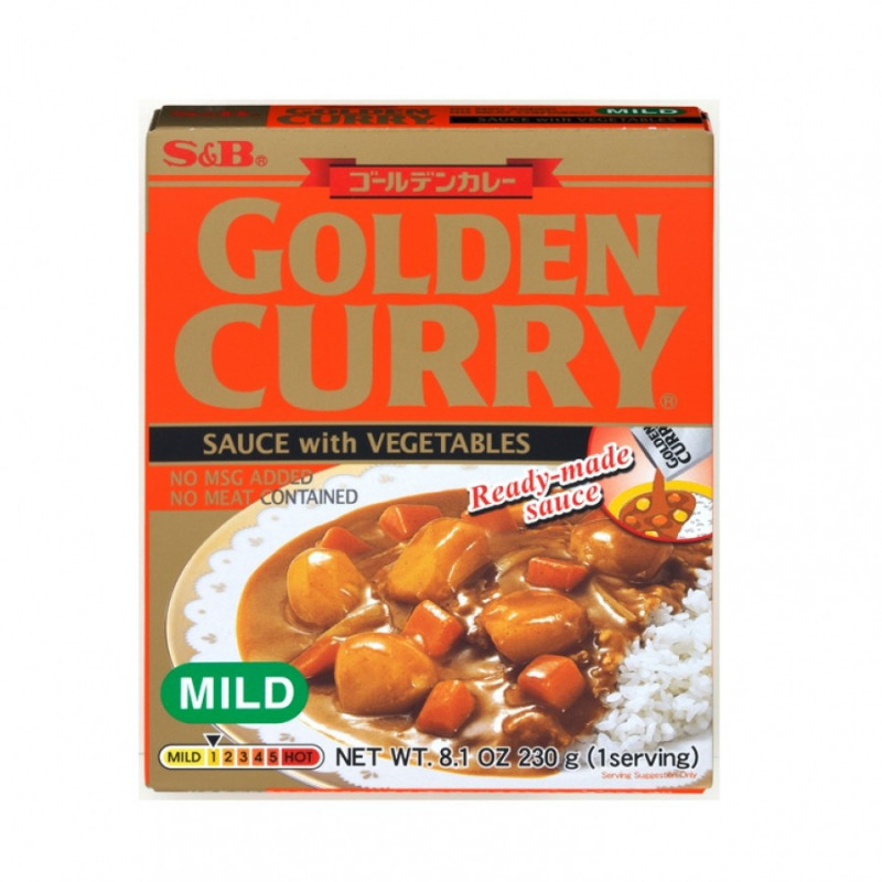 Golden Curry Vegetarian Mild 230g S&B