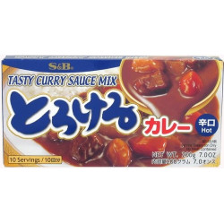 Golden Sauce Curry Végan Fort 230g S&B