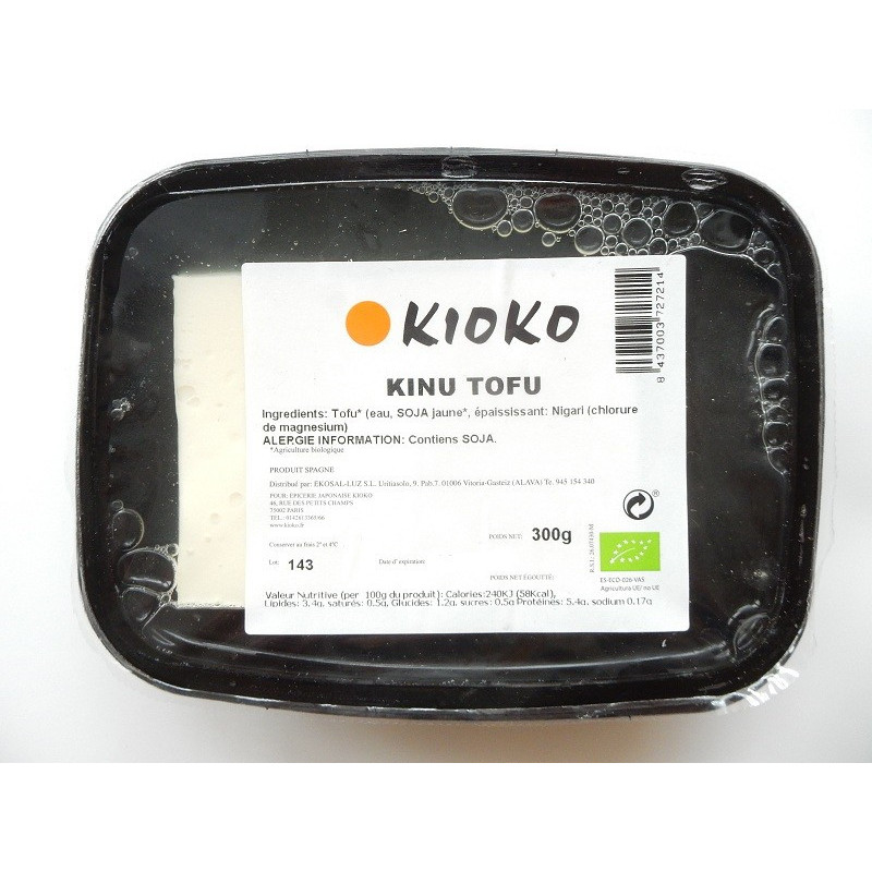 Tofu Kinu soyeux BIO 500g