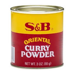 CURRY EN POUDRE S&B 85G