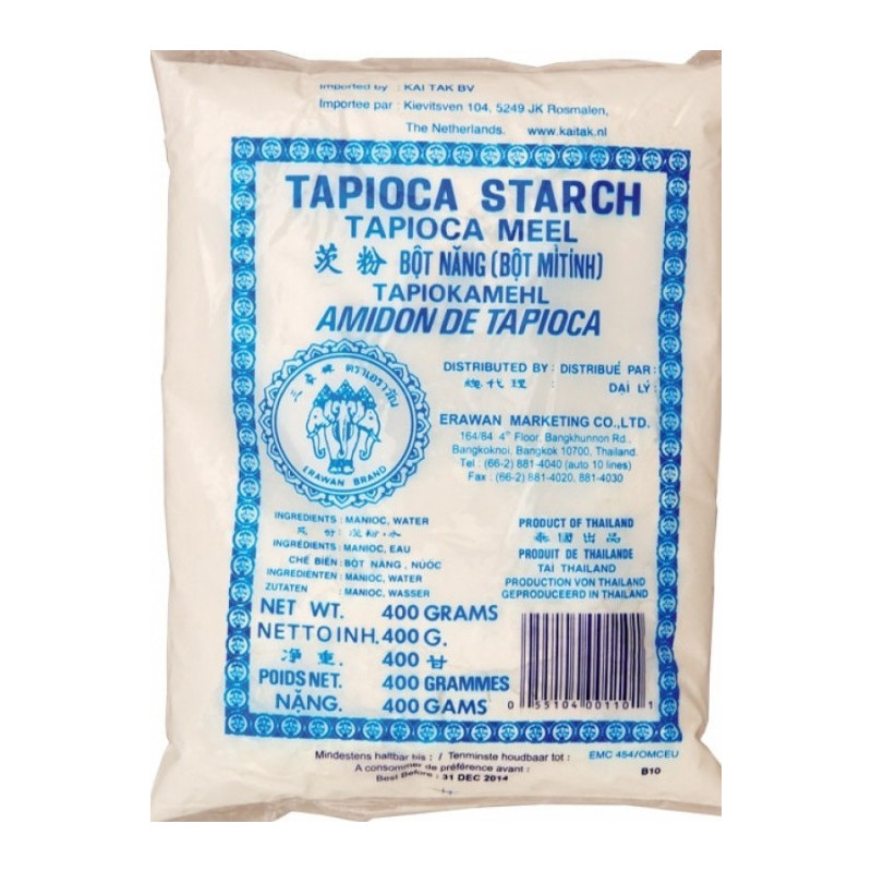 Farine d'amidon de tapioca pure biologique (manioc/manioc) sans