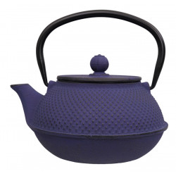 Cast Iron Tea Pot blue 0,8L