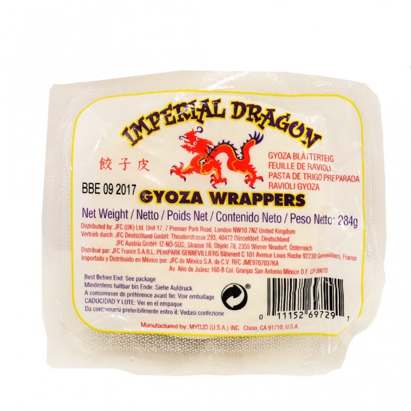 Feuilles de Gyoza 284g Imperial Dragon