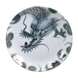 Plate Black Dragon - 25.3cm