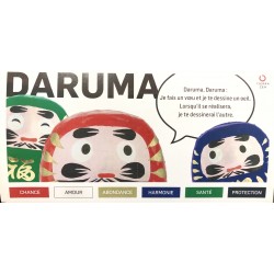 DARUMA Multi-couleurs 5CM