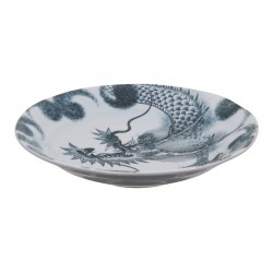 Soup Plate Black Dragon...