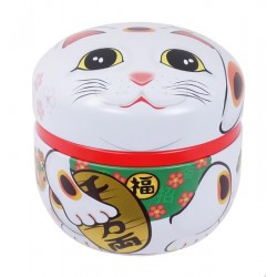 Boîte à thé Maneki neko