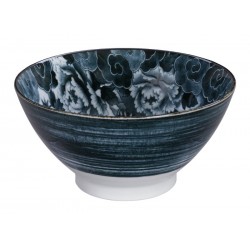 Udon Bowl Lion Black Peony...