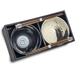 SET 2 Rice Bowls Black &...