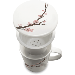 Tea Cup With Filter Sakura