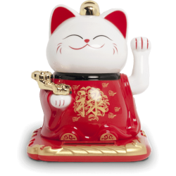 Manekineko Solar Red LOK 10cm