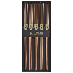 Chopsticks Inox set 5 pairs...