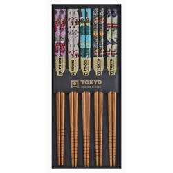 Chopsticks Set 5 Pairs Kimono