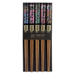Chopsticks Set 5 Pairs Udon