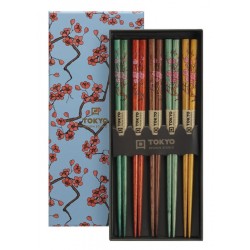 Chopsticks Set 5 Pairs Sakura