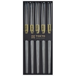 Baguettes Set 5 Paires Inox...