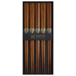 Chopsticks Set 5 Pairs Wood...