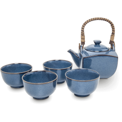 Tea Set Blue