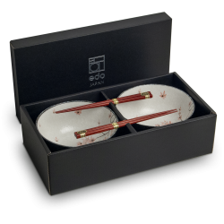SET 2 Udon Bowls Maple Leaf...